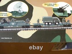 K Line US ARMY Train Set COMPLETE READY TO RUN with SUPER SNAP TRACK & Transformer