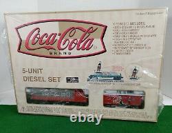 K-line K-1004 Coca Cola Ready-to-run 5-unit Diesel Train Set Nib Rare