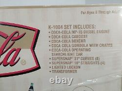 K-line K-1004 Coca Cola Ready-to-run 5-unit Diesel Train Set Nib Rare