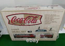 K-line K-1004 Coca Cola Ready-to-run 5-unit Diesel Train Set Nib Rare