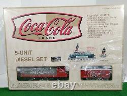 K-line K-1004 Coca Cola Ready-to-run 5-unit Diesel Train Set Nib Rare