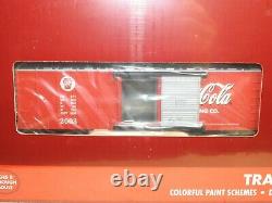K-line O Scale Set Of Four K-515002a Coca-cola Boxcars New Ready To Run