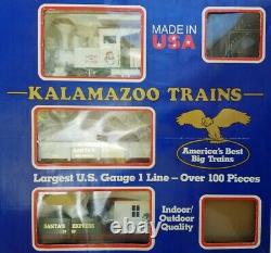 Kalamazoo Trains 19089 Santa's Express Complete G-Scale Ready-To Run Train Set