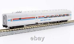 Kato 106-1971 Rainbow-Era 8-Car Set Ready to Run Amtrak Mixed Schemes N Scale