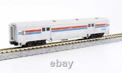 Kato 106-1971 Rainbow-Era 8-Car Set Ready to Run Amtrak Mixed Schemes N Scale