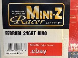 Kyosho Ferrari 246Gt Dino Rc Car Mini-Z CollectorS Set With Transmitter &