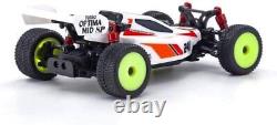 Kyosho MINI-Z TURBO OPTIMA Mid Special Buggy Ready Set White 32092W RTR