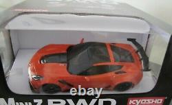 Kyosho Mini Z, MR03 RWD Readyset RTR, Chevrolet Corvette ZR1 orange (W-MM), neu