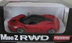 Kyosho Mini Z, MR03 RWD Readyset RTR, La Ferrari rot(W-MM), neu, limited series