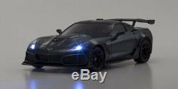 Kyosho Mini-Z RWD Chevrolet Corvette ZR1 Gray Ready Set RTR 32334GM Japan NEW