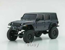 Kyosho RC 1/28 Mini Z JEEP WRANGLER Rubicon Ready Set GRAY -RTR