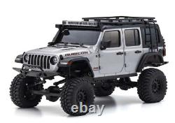 Kyosho RC 1/28 Mini Z JEEP WRANGLER Rubicon UNLIMITED Ready Set SILVER -RTR