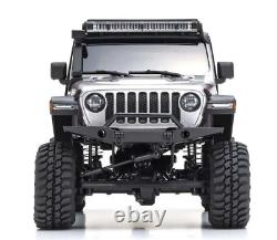 Kyosho RC 1/28 Mini Z JEEP WRANGLER Rubicon UNLIMITED Ready Set SILVER -RTR