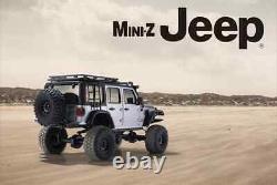 Kyosho RC 1/28 Mini Z JEEP WRANGLER Rubicon UNLIMITED Ready Set SILVER -RTR