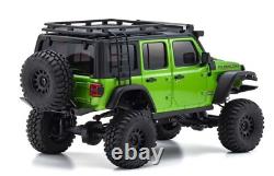 Kyosho RC 1/28 Mini Z JEEP WRANGLER Rubicon UNLIMITED Ready Set SILVER -RTR