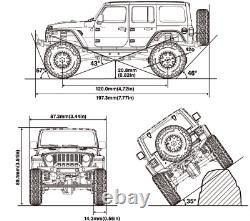 Kyosho RC 1/28 Mini Z JEEP WRANGLER Rubicon UNLIMITED Ready Set SILVER -RTR