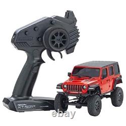 Kyosho RC MINI-Z 4x4 Ready Set Jeep WRANGLER UNLIMITED RUBICON Red 32521R RTR