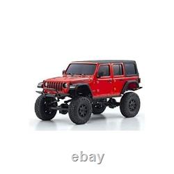 Kyosho RC MINI-Z 4x4 Ready Set Jeep WRANGLER UNLIMITED RUBICON Red 32521R RTR