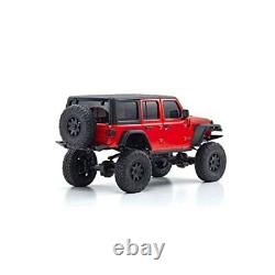 Kyosho RC MINI-Z 4x4 Ready Set Jeep WRANGLER UNLIMITED RUBICON Red 32521R RTR