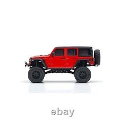 Kyosho RC MINI-Z 4x4 Ready Set Jeep WRANGLER UNLIMITED RUBICON Red 32521R RTR