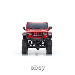 Kyosho RC MINI-Z 4x4 Ready Set Jeep WRANGLER UNLIMITED RUBICON Red 32521R RTR
