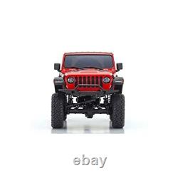 Kyosho RC MINI-Z 4x4 Ready Set Jeep WRANGLER UNLIMITED RUBICON Red 32521R RTR