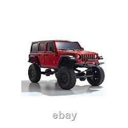 Kyosho RC MINI-Z 4x4 Ready Set Jeep WRANGLER UNLIMITED RUBICON Red 32521R RTR