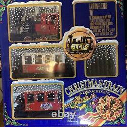 LGB Christmas Set 22540 Ready To Run G Scale Excellent Condition Metal Wheels