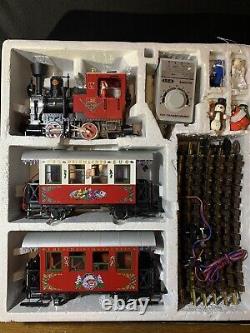 LGB Christmas Set 22540 Ready To Run G Scale Excellent Condition Metal Wheels
