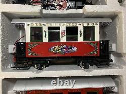 LGB Christmas Set 22540 Ready To Run G Scale Excellent Condition Metal Wheels