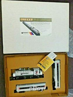 LIONEL 6-11828 NEW JERSEY TRANSIT READY TO RUN TRAIN SET IN BOX. Hard to Find