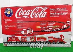 LIONEL 7-11488 Coca Cola G-Gauge Battery Powered Ready-To-Run Train Set NIB