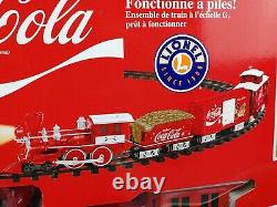 LIONEL 7-11488 Coca Cola G-Gauge Battery Powered Ready-To-Run Train Set NIB