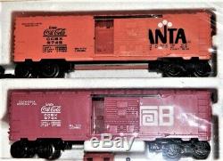 LIONEL COCA COLA DIESEL SWITCHER SET With4 CARS READY TO RUN 6-1463