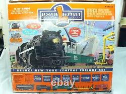 LIONEL Deluxe New York Central Freight Set SEE VIDEO Complete Ready To Run