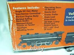 LIONEL Deluxe New York Central Freight Set SEE VIDEO Complete Ready To Run