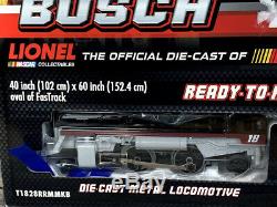 LIONEL KYLE BUSCH #18 NASCAR Train Set T1828RRMMKB O GAUGE Ready to run DieCast