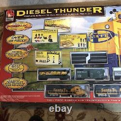 Life Like Diesel Thunder Complete And Ready To Run HO Scale Electric Train Set