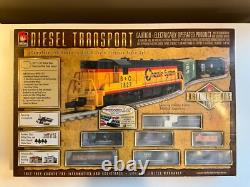 Life-Like Diesel Transport Ready To Run N Scale Train Set