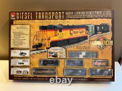 Life-Like Diesel Transport Ready To Run N Scale Train Set