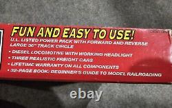 Life-Like Trains Golden Flyer Ready To Run Ho Scale Electric Train Set 433-8803