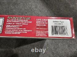 Life-Like Trains Golden Flyer Ready To Run Ho Scale Electric Train Set 433-8803