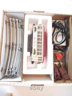 Lionel 11809 Village Trolley Company 027 Set Ready To Run Boxed- Ln- S26
