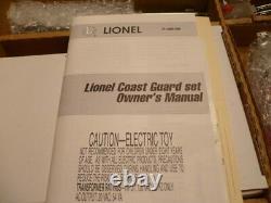 Lionel #11905 United States Coast Guard Train Set Ready To Run Lots Of Action