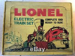 Lionel 1609 Ready To Run Electric Train Set O27 Pacesetter 3 Car Steam Freight