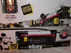 Lionel 1823050 Mickey Celebration 90 Years Train Set O 027 LC New Bluetooth