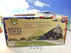Lionel# 1923100 Lionchief U. S. Military Steam Freight Rtr O-gauge Set