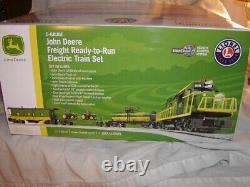 Lionel 2123040 John Deere GP38 Train Set O-27 LionChief New LVC Bluetooth Sealed