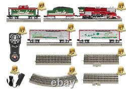 Lionel 2123100 Christmas Light Express Lionchief Steam Engine Train Set O Gauge