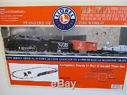 Lionel 21796 New Jersey Medical School Steam Frt. Set 2001 Limited Ready To Run